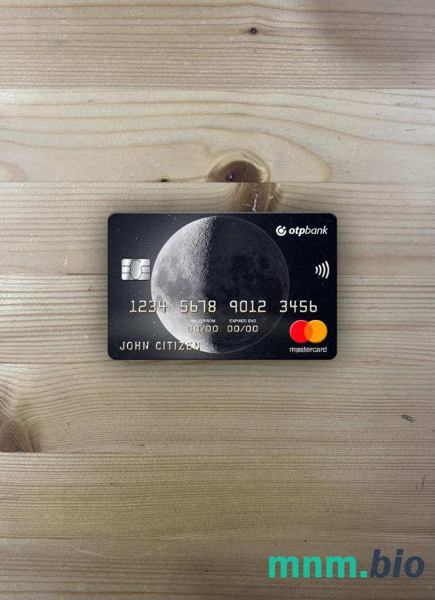 Ukraine OTP bank Ukraine wygląd zdjęcia mastercard skan PSD + zdjęcie